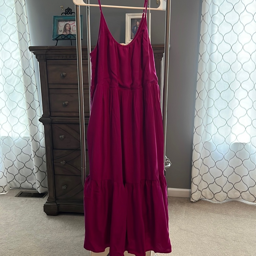 Maxi dress. Linen
